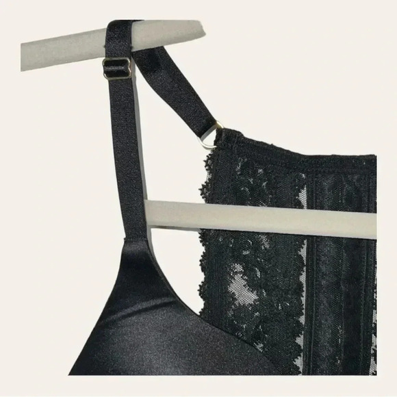 VICTORIA’S SECRET BLACK LACE‎ BRA SIZE 34D - Picture 5 of 9